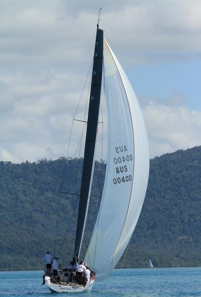 Airlie Beach Race Week 2013, Performance Racing Ichi Ban slipping gently to shortened course finish at White Rock on day 3 - Abell Point Marina Airlie Beach Race Week 2013 © Shirley Wodson